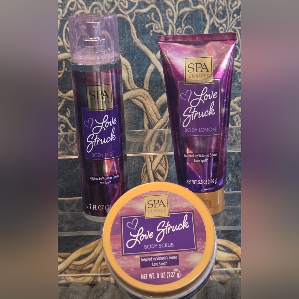 Spa Luxury Love Struck Bath Trio